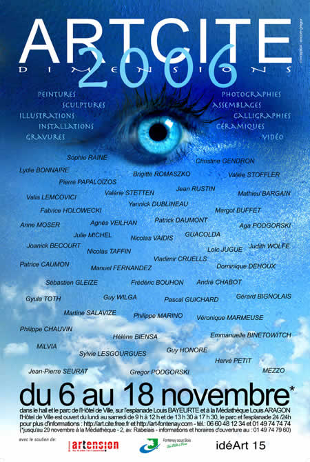 affiche ARTCITE 2006